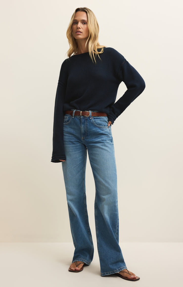 Sweaters Bellami Crochet Sweater Eclipse