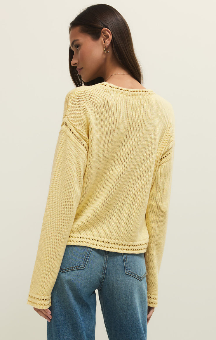 Sweaters Bellami Crochet Sweater Sunnyside