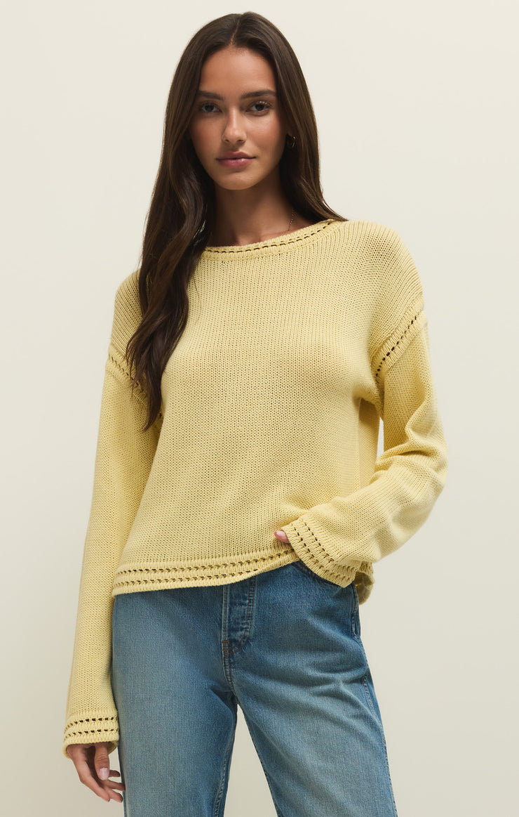 Sweaters Bellami Crochet Sweater Sunnyside