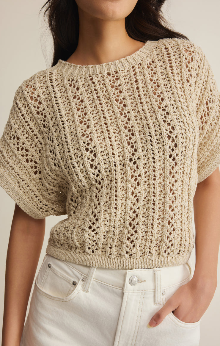 Ballast Crochet Sweater Top – Z SUPPLY