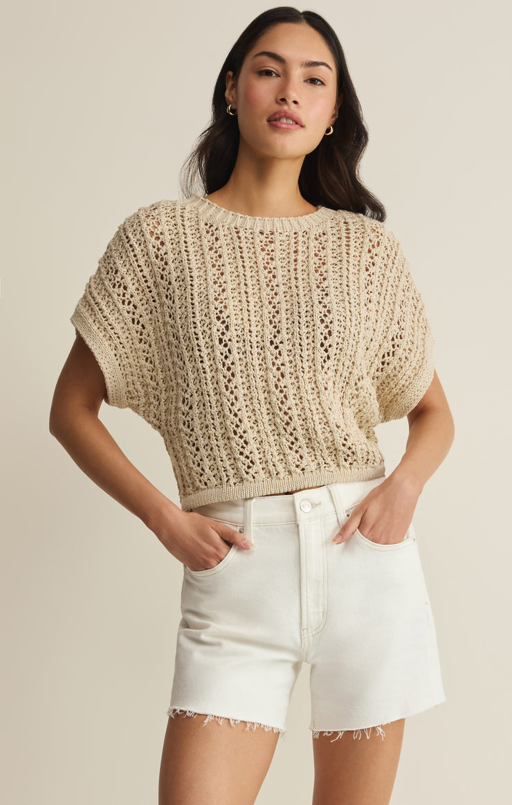 Ballast Crochet Sweater Top – Z SUPPLY