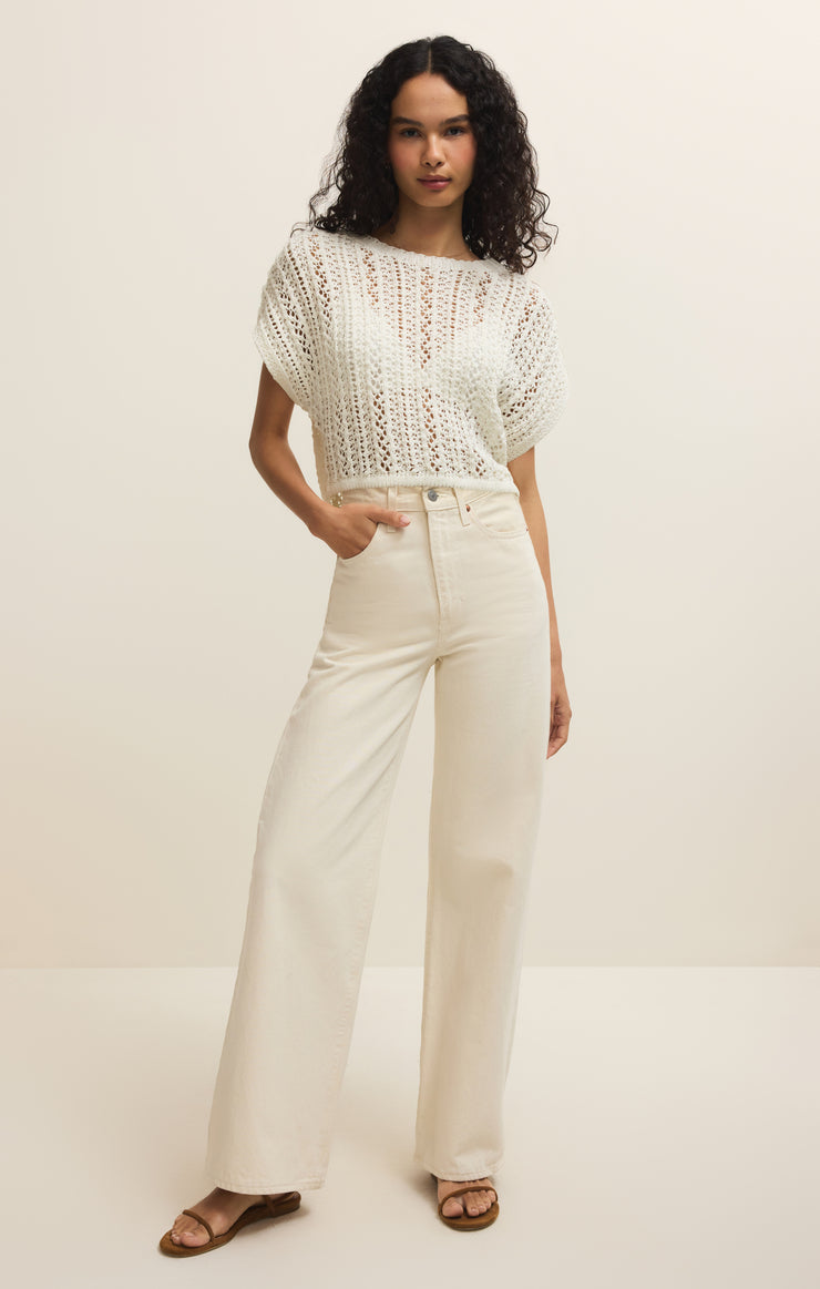 Ballast Crochet Sweater Top – Z SUPPLY