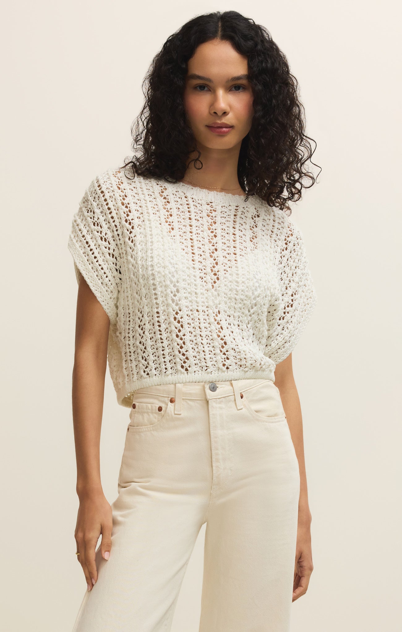 Ballast Crochet Sweater Top – Z SUPPLY