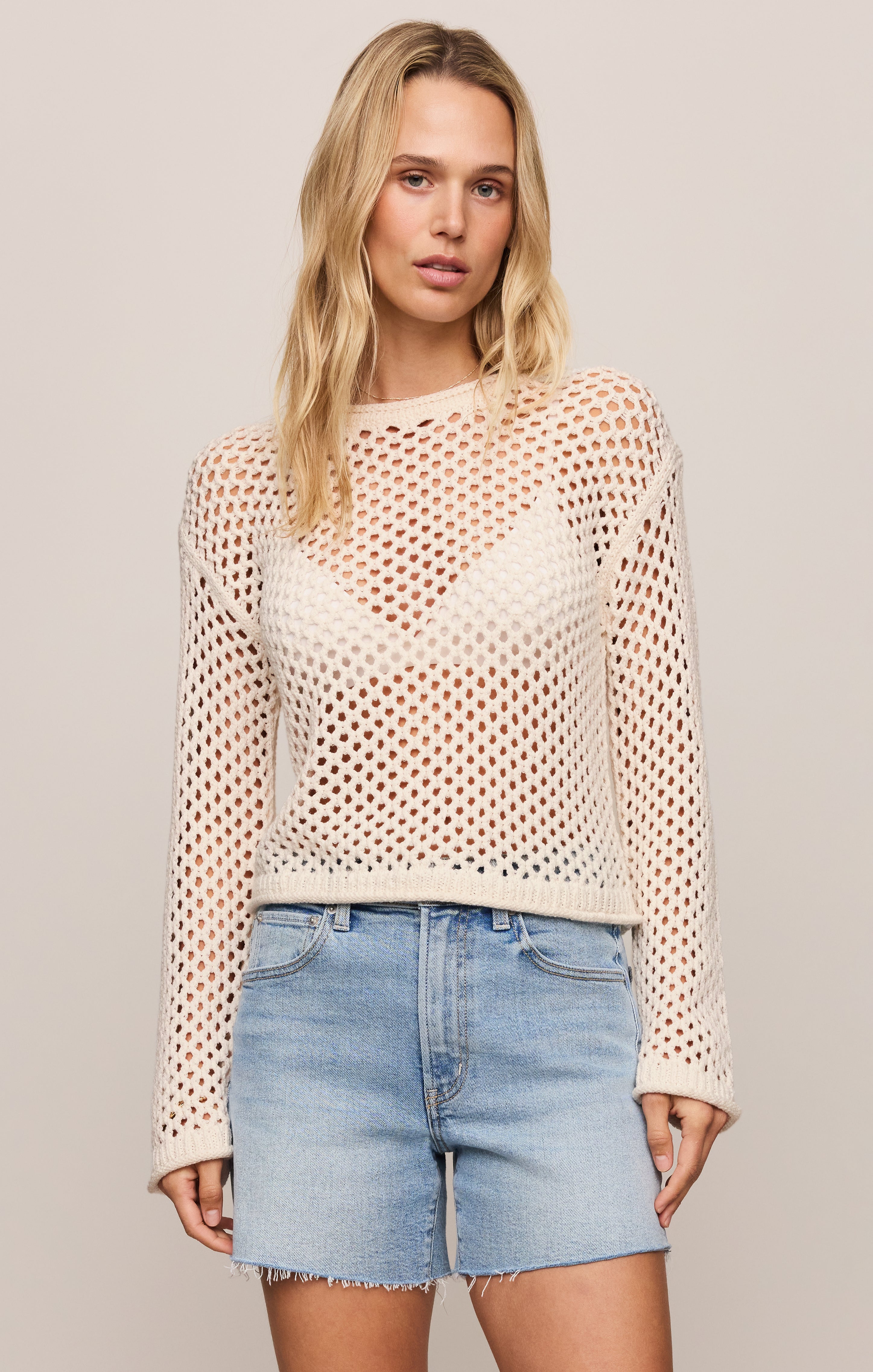 トップス Simply Complicated Cala Crochet Sweater Top – Z SUPPLY