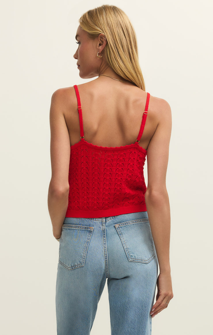 Lexa Cropped Sweater Tank