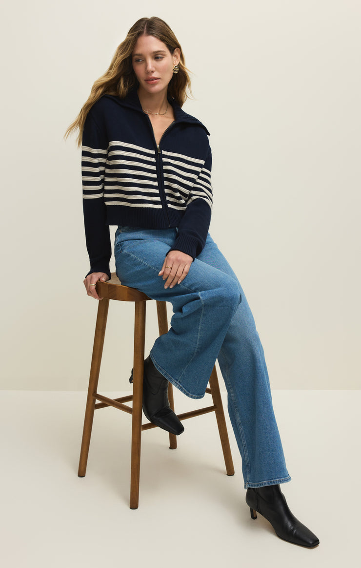 Kovac Cropped Sweater Jacket