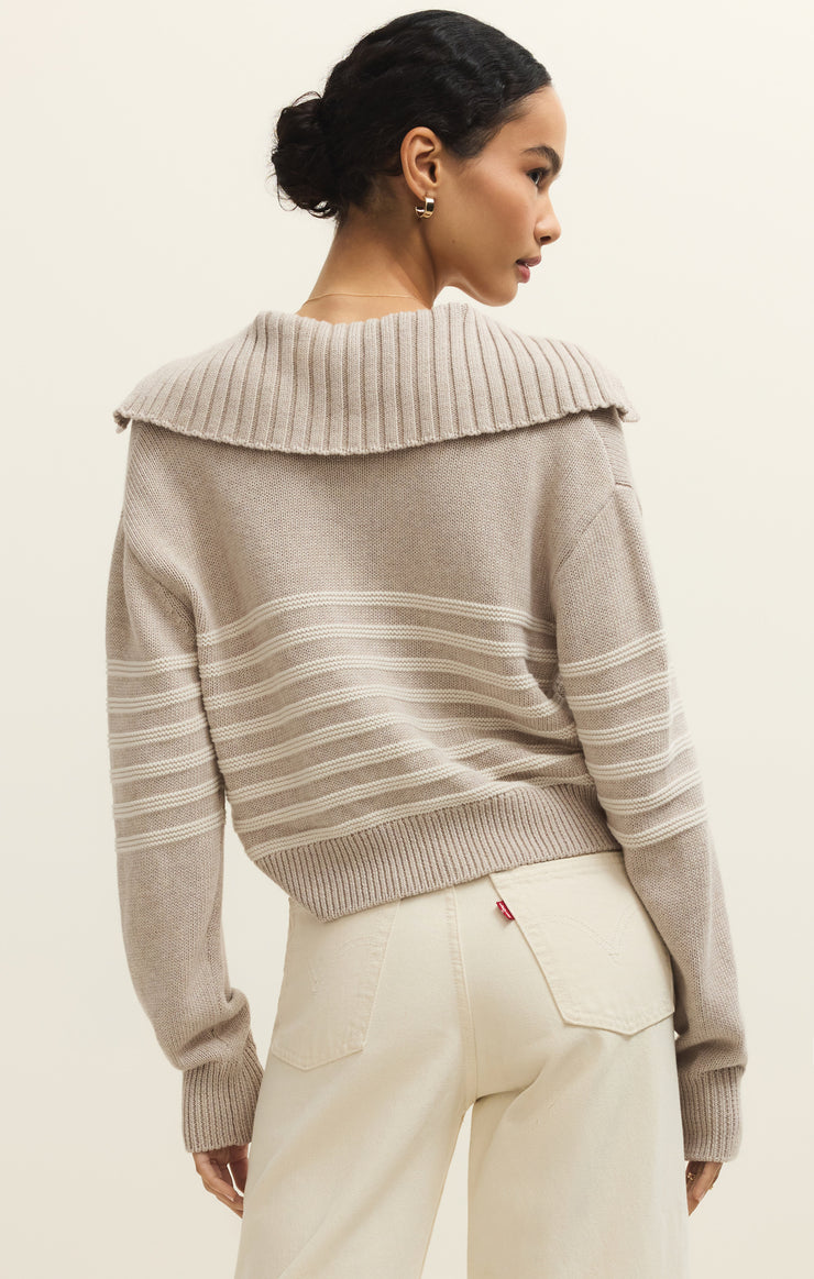 Sweaters Kovac Cropped Sweater Jacket Natural Heather