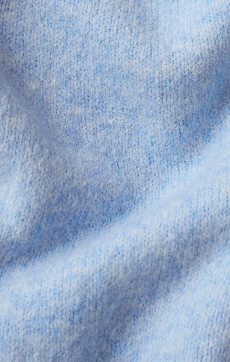 Sweaters Coming Up Cozy Sweater Blue Light