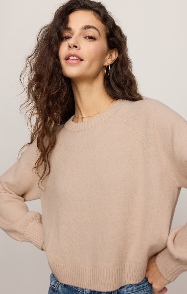 Sweaters Coming Up Cozy Sweater Soft Ecru