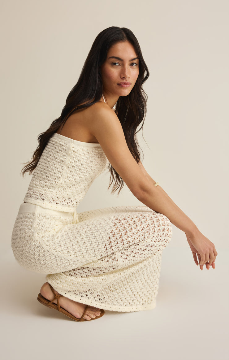 Windswept Crochet Cropped Top