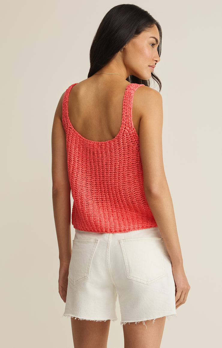 Sweaters Tate Lace Up Sweater Top Gelato