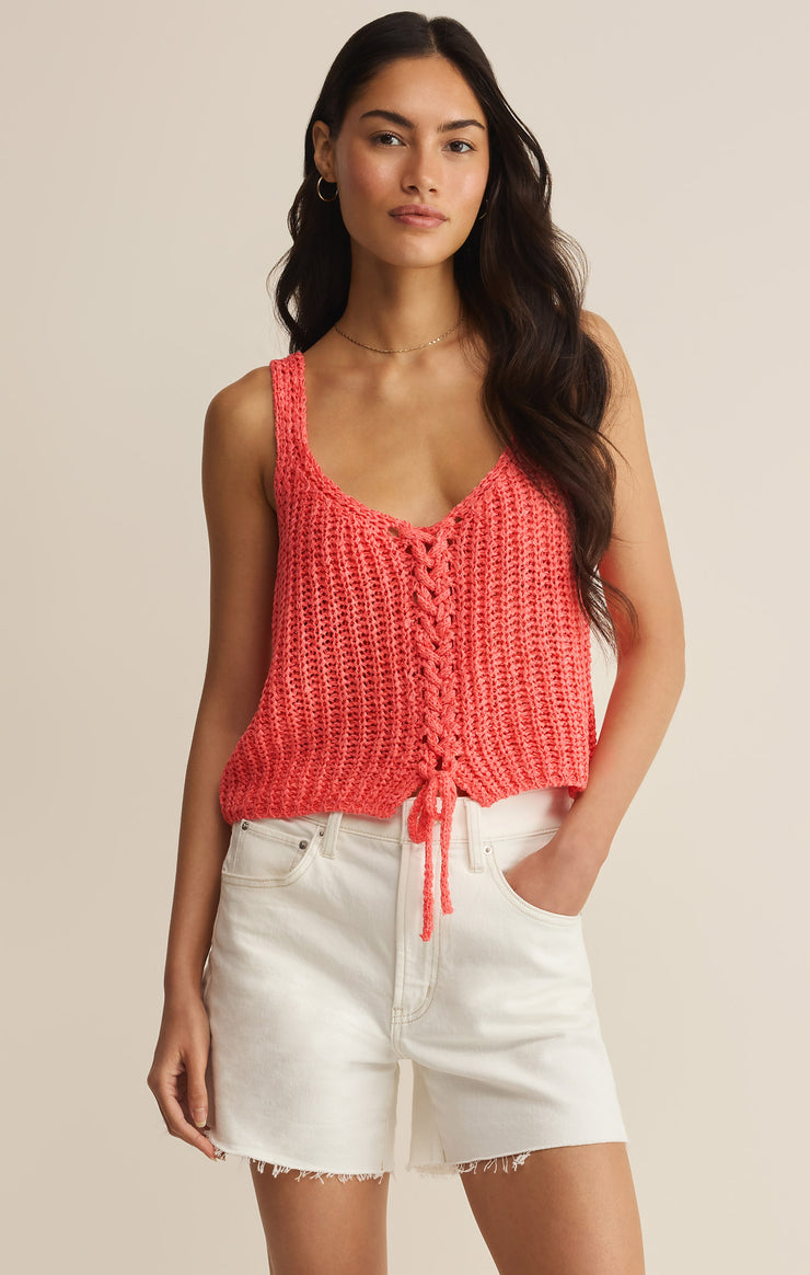 Tate Lace Up Sweater Top – Z SUPPLY