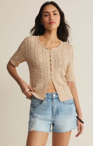 Adria Pointelle Cardigan – Z SUPPLY