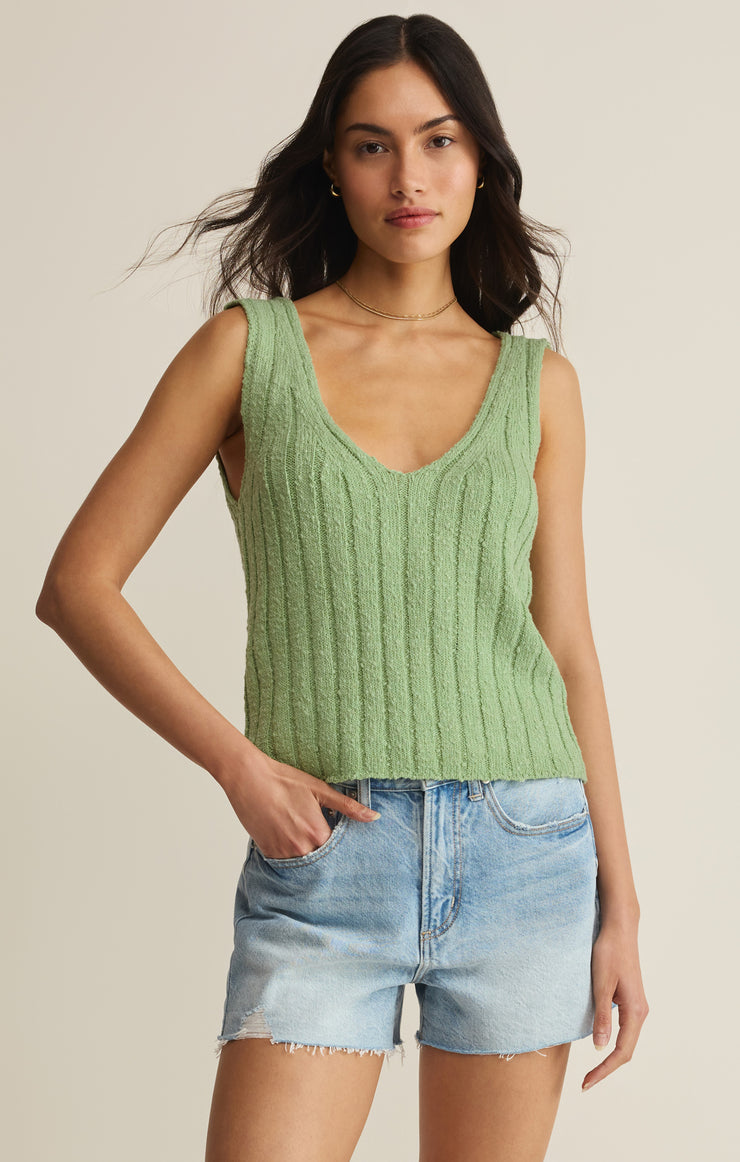 Tops Acadia Sweater Tank Sprout
