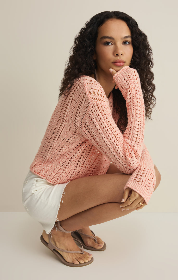 Upland Crochet Sweater Top