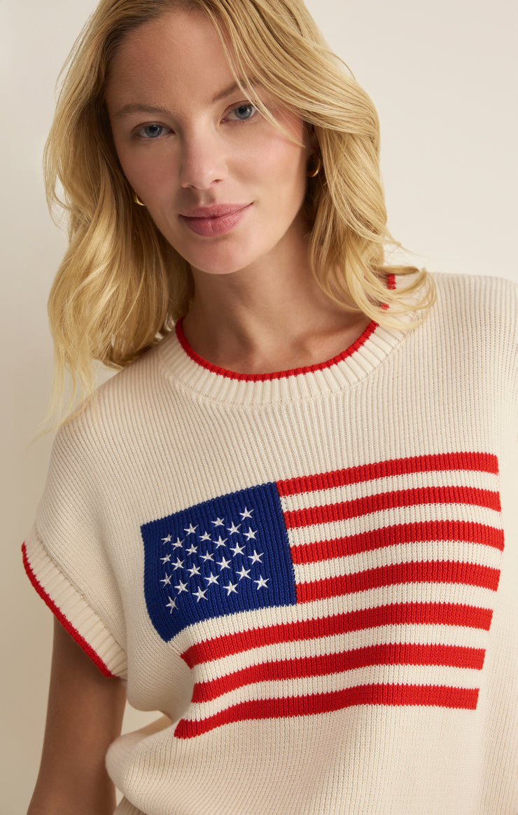Sleeveless Patriot Sweater – Z SUPPLY