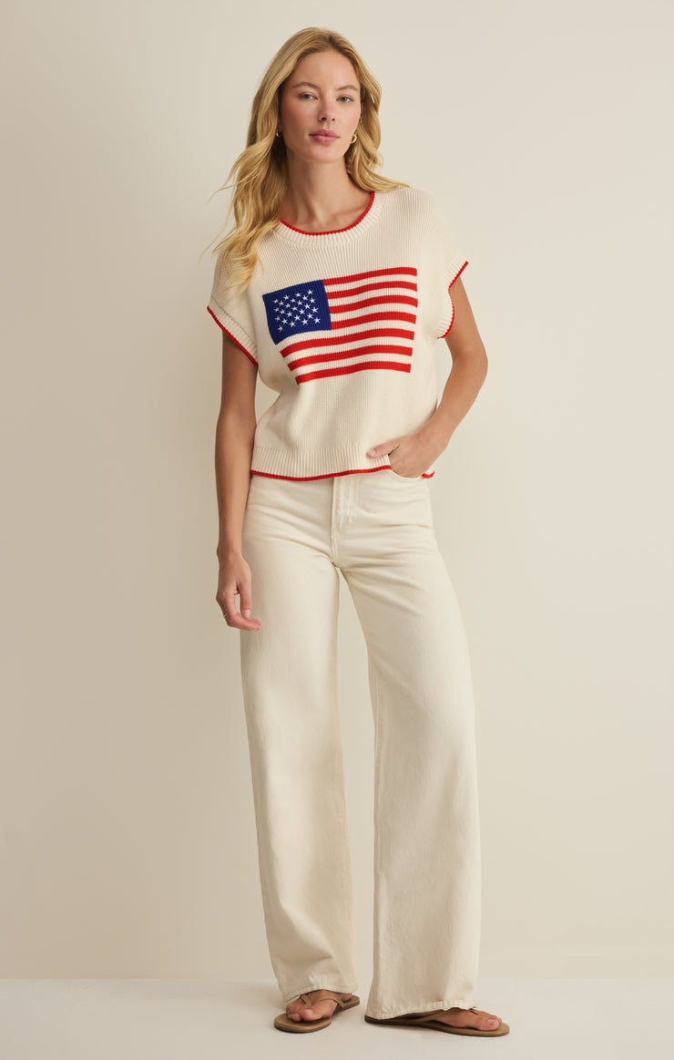 Sleeveless Patriot Sweater – Z SUPPLY