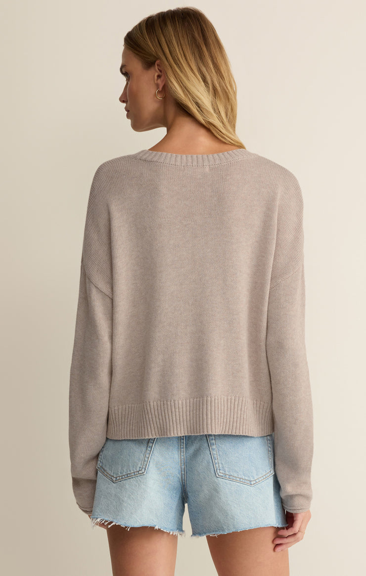 Sweaters Sienna Patriot Sweater Natural Heather