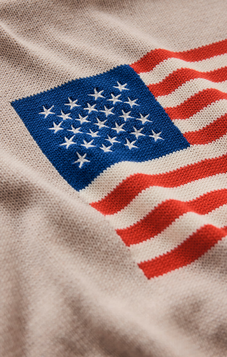 Sweaters Sienna Patriot Sweater Natural Heather