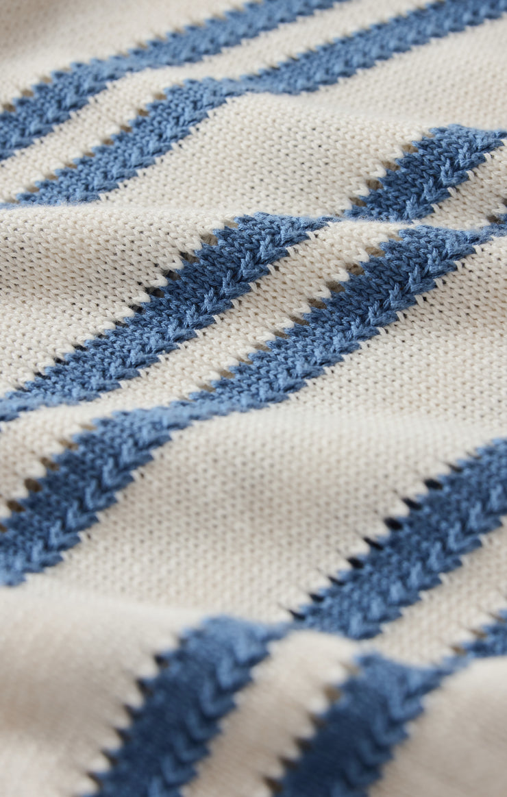 Sweaters Prado Stripe Sweater Top Lake Blue