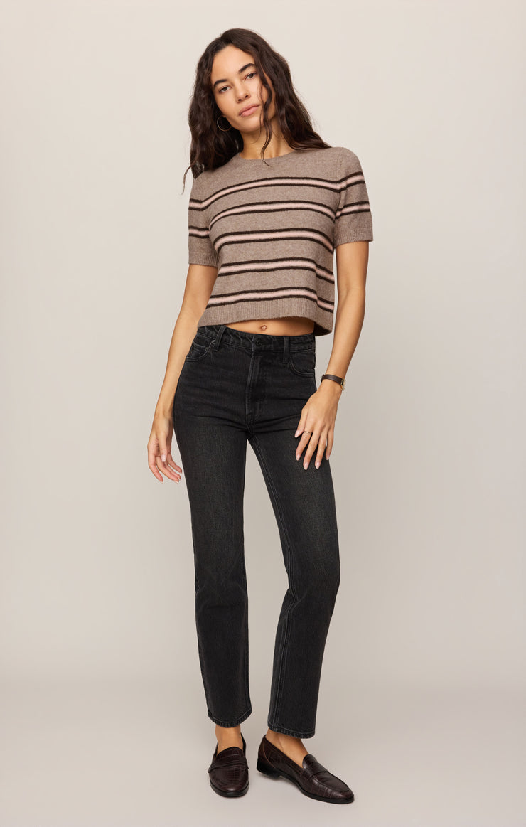 Sweaters Gatewood Stripe Sweater Tee Heather Ash