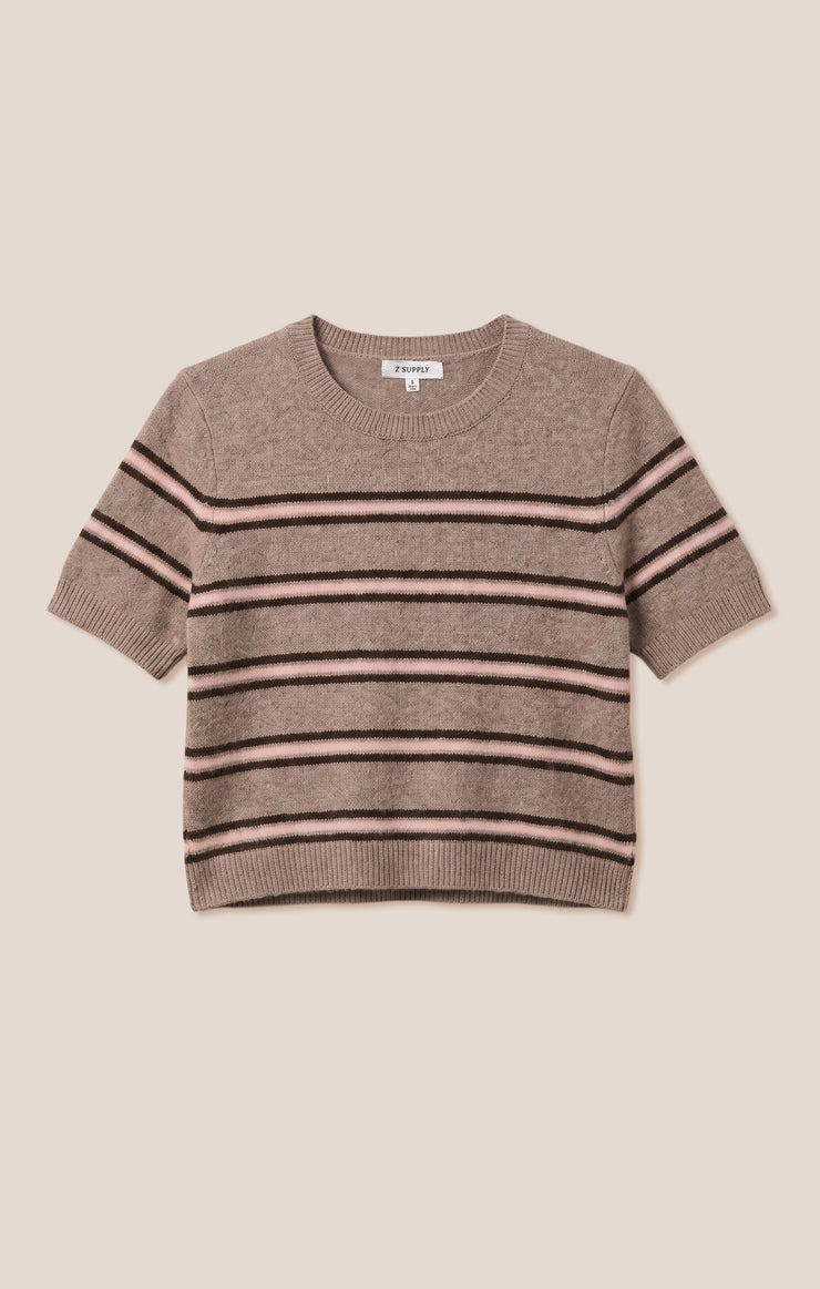 Sweaters Gatewood Stripe Sweater Tee Heather Ash