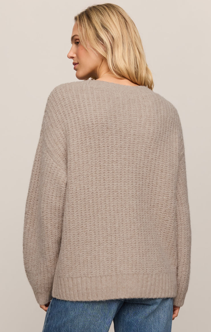 Sweaters Whitmore Oversized Cardigan Light Khaki