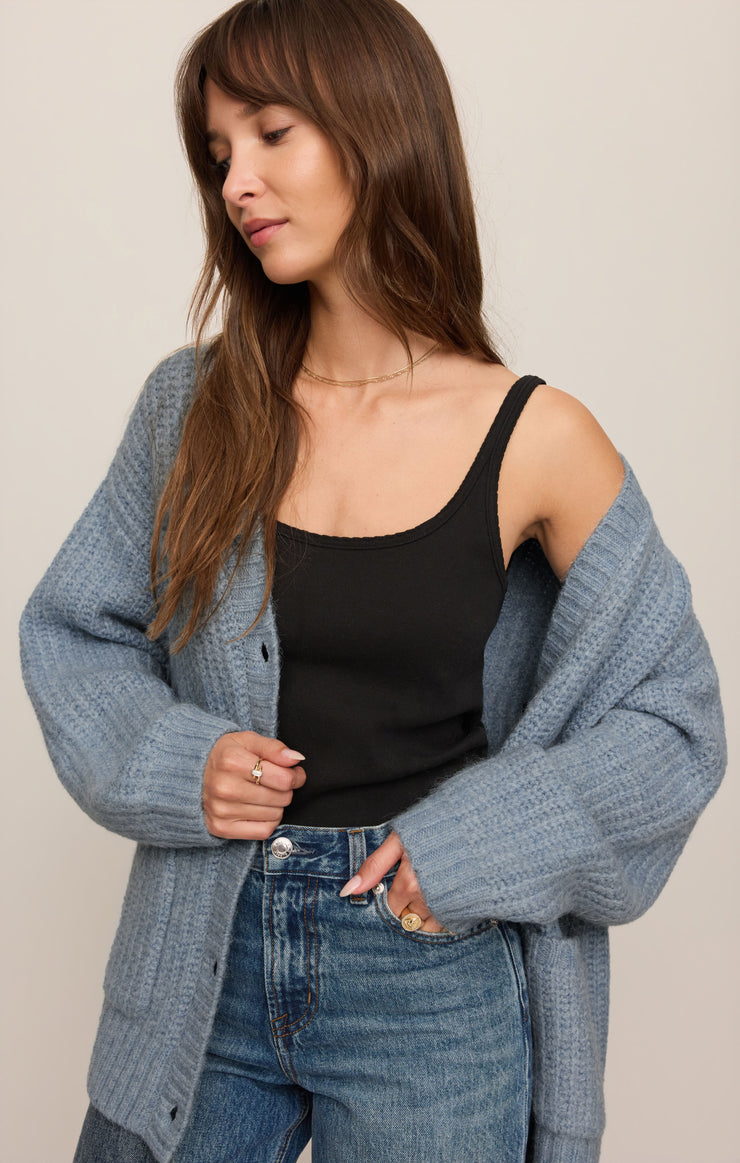 Sweaters Whitmore Oversized Cardigan Mineral Blue