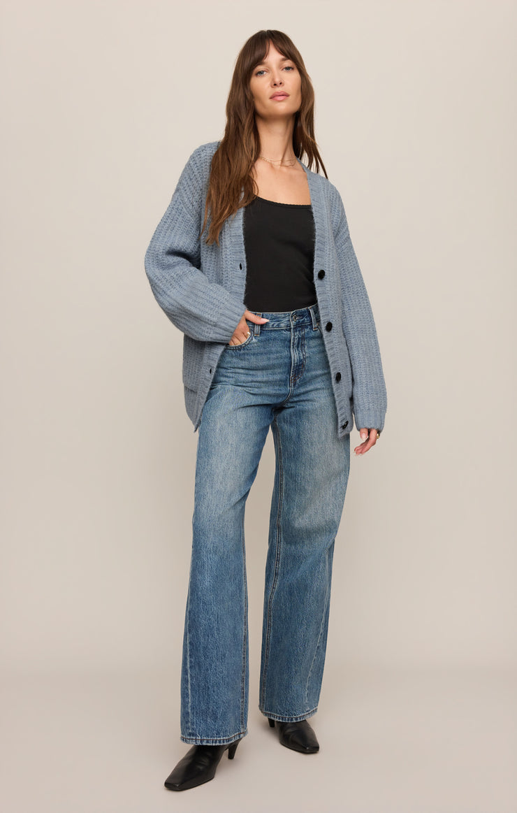 Sweaters Whitmore Oversized Cardigan Mineral Blue
