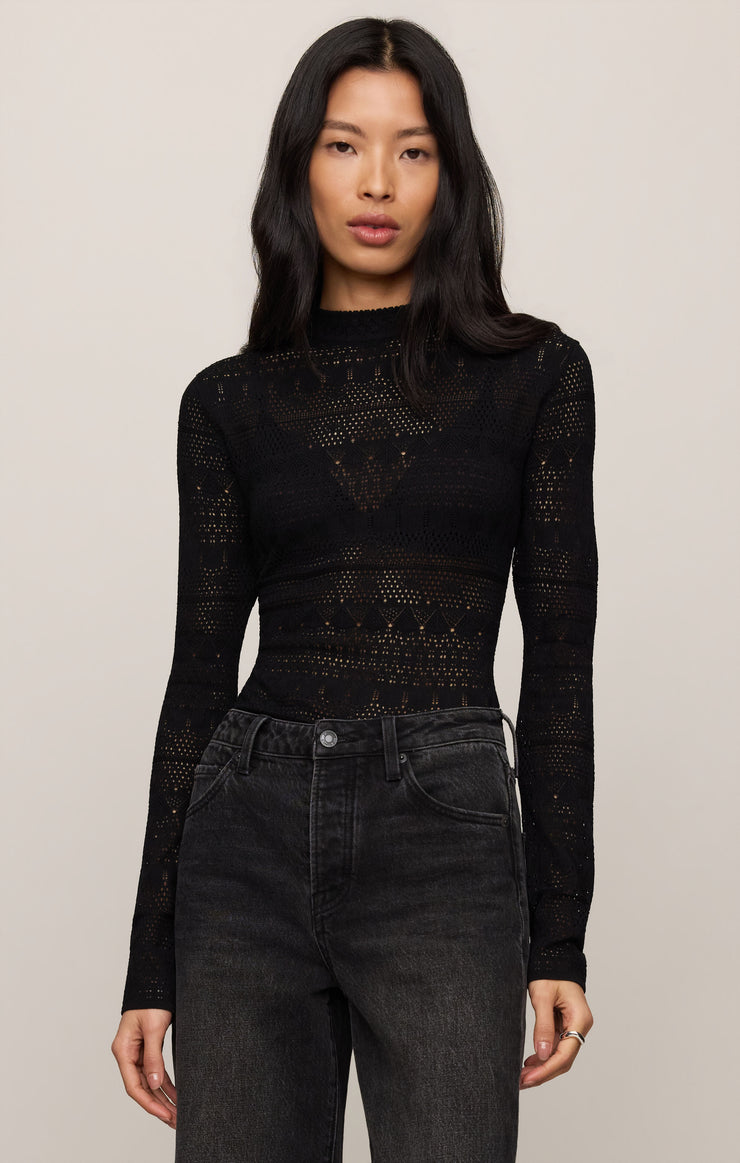 Sweaters Avery Sweater Top Black