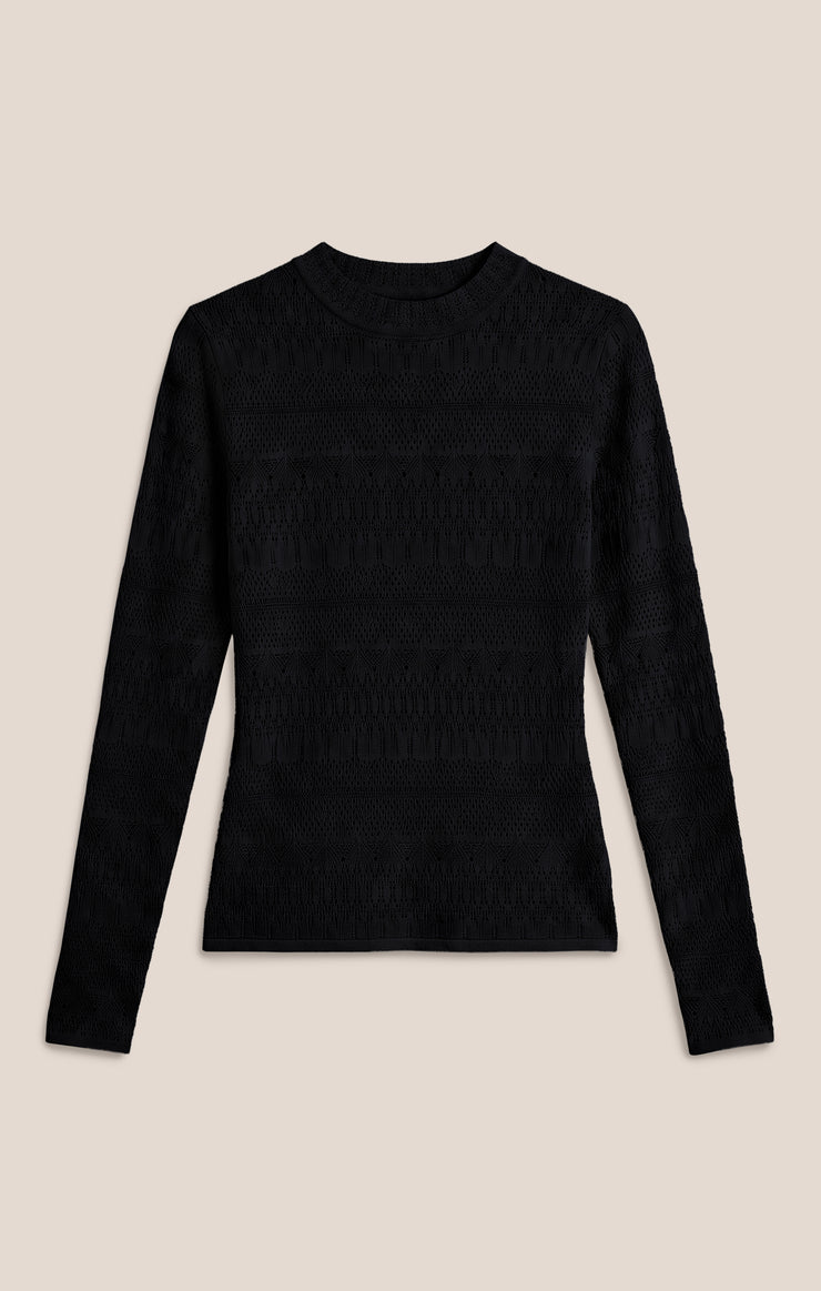 Sweaters Avery Sweater Top Black