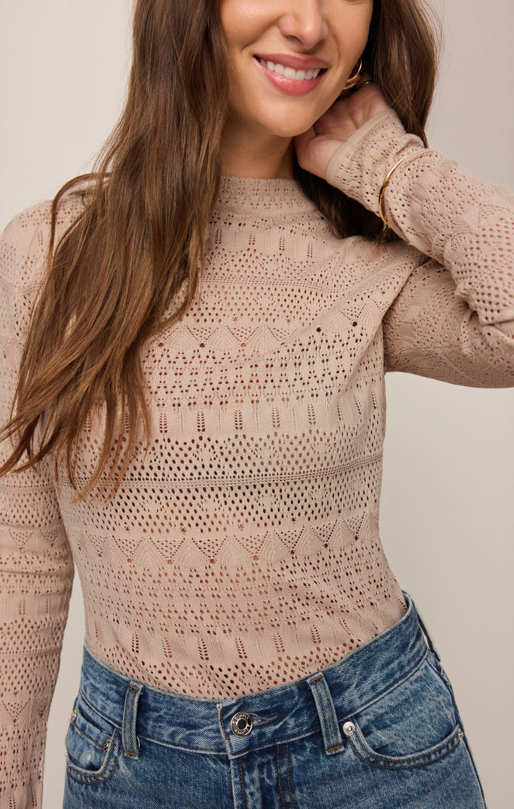 Sweaters Avery Sweater Top Soft Ecru