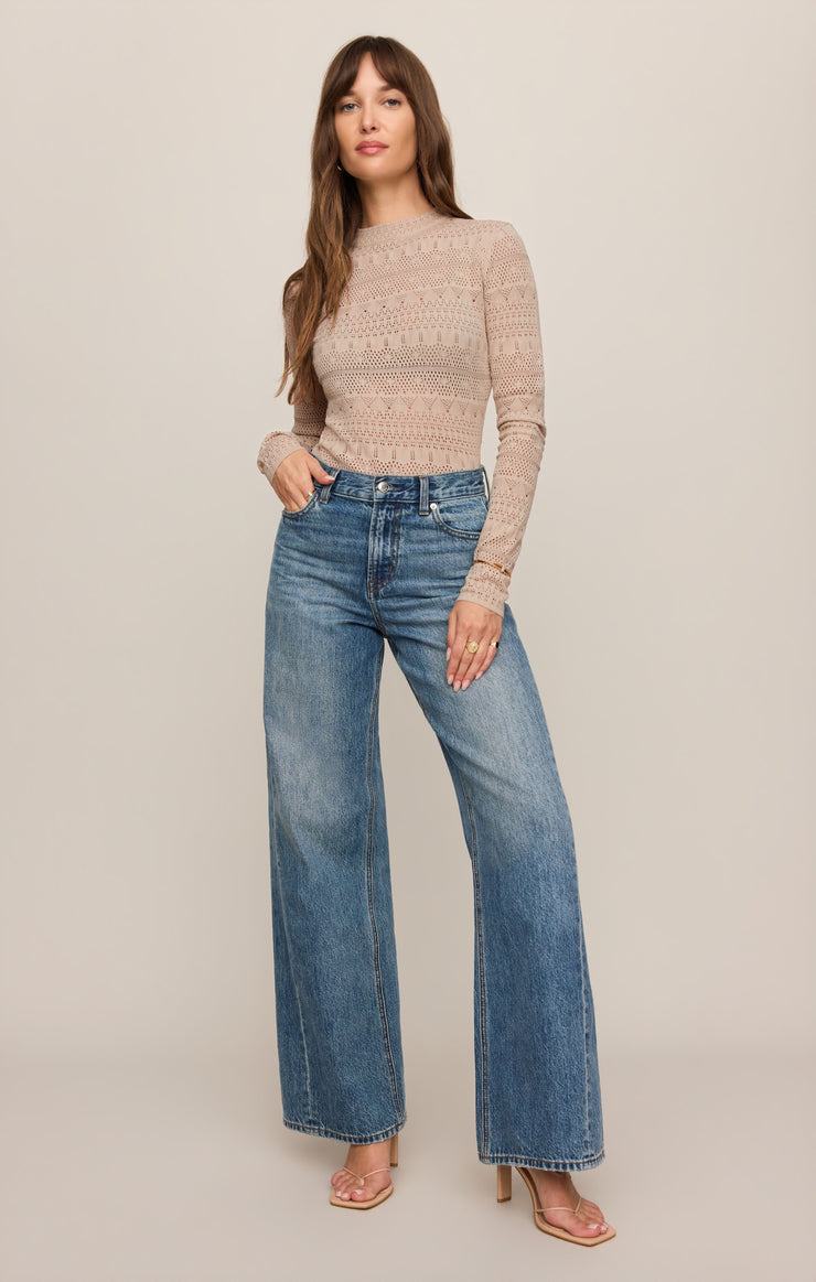 Sweaters Avery Sweater Top Soft Ecru