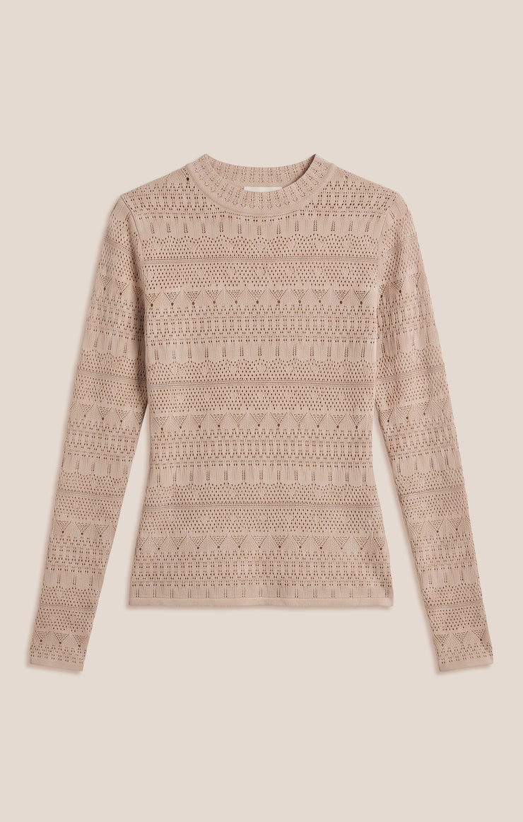 Sweaters Avery Sweater Top Soft Ecru