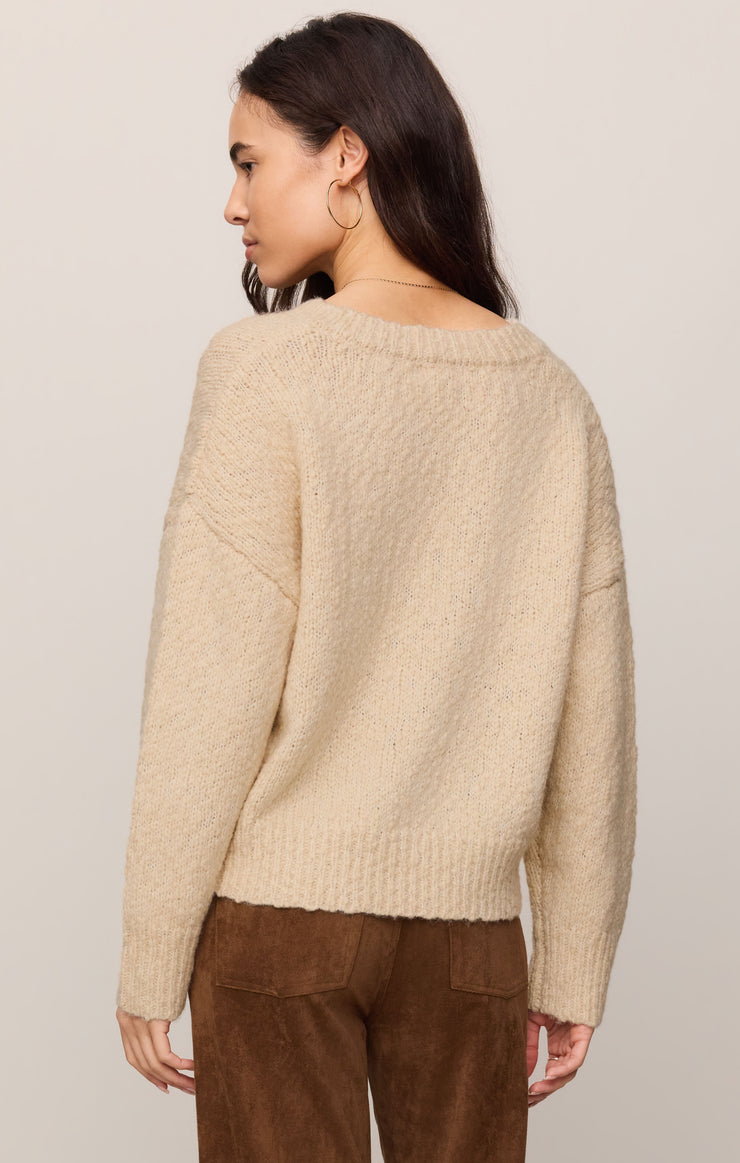 Sweaters Bolton Boucle Sweater Chalk