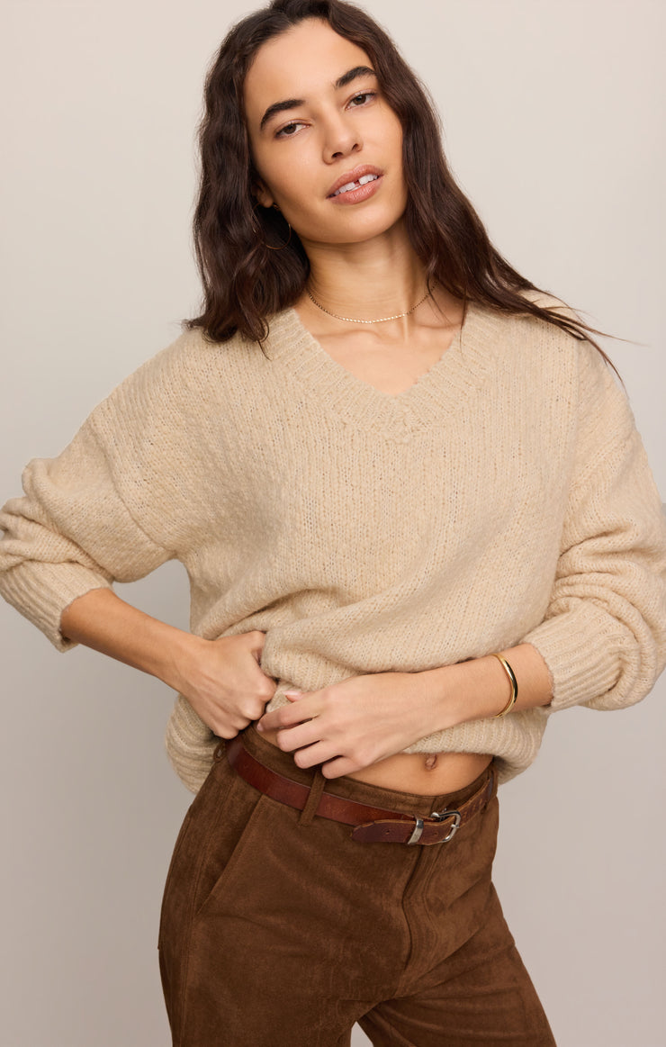 Sweaters Bolton Boucle Sweater Chalk