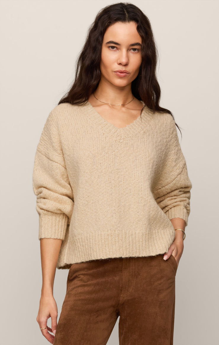 Sweaters Bolton Boucle Sweater Chalk
