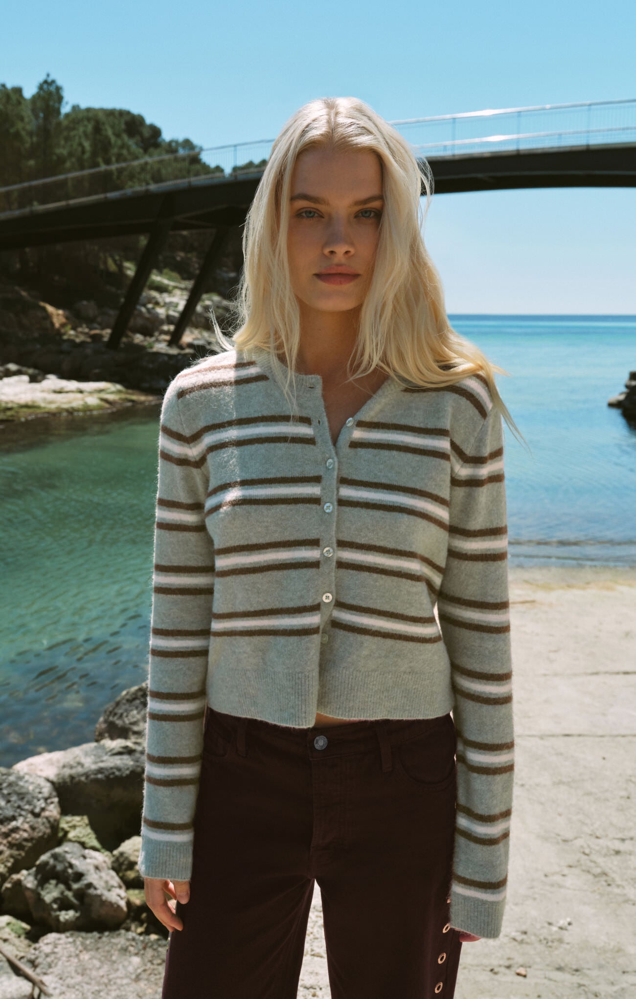 Medina Cozy Stripe Cardigan – Z SUPPLY