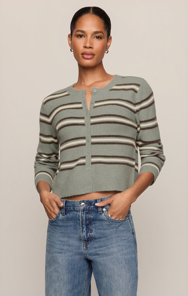 Medina Cozy Stripe Cardigan – Z SUPPLY