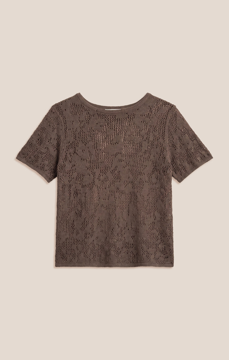 Waverton Crochet Sweater Tee
