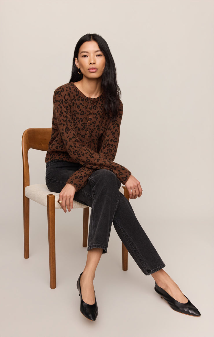 Medina Leopard Cardigan