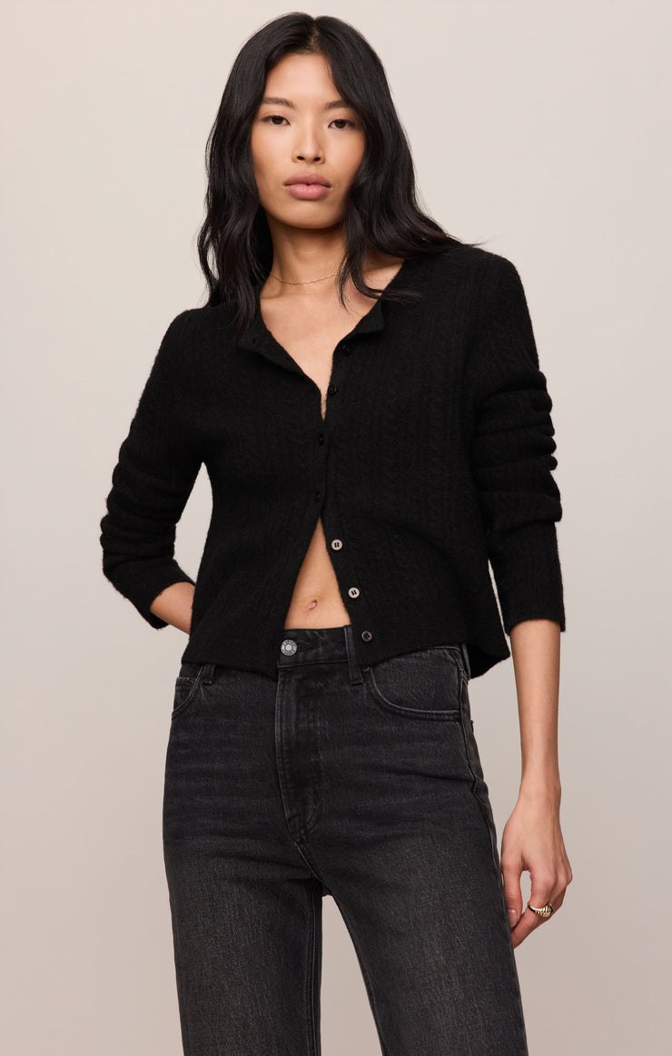 Sweaters Medina Cable Cardigan Black