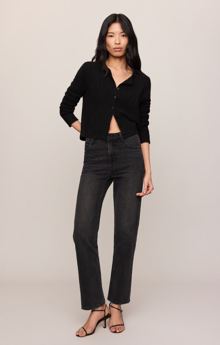 Sweaters Medina Cable Cardigan Black