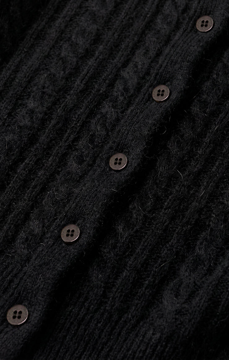 Sweaters Medina Cable Cardigan Black