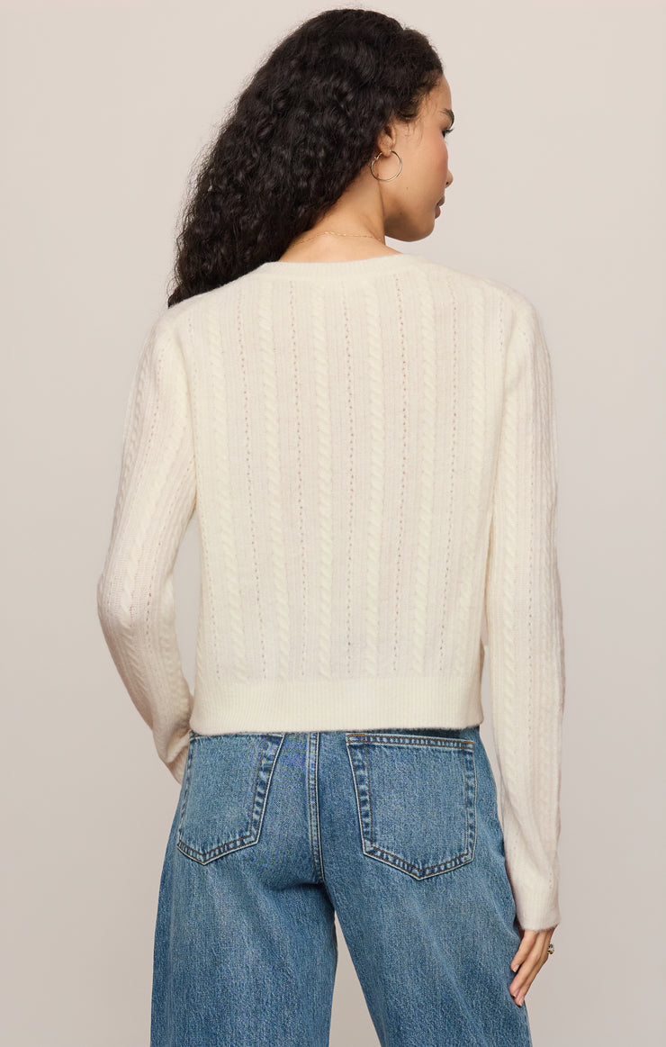 Sweaters Medina Cable Cardigan Cloud