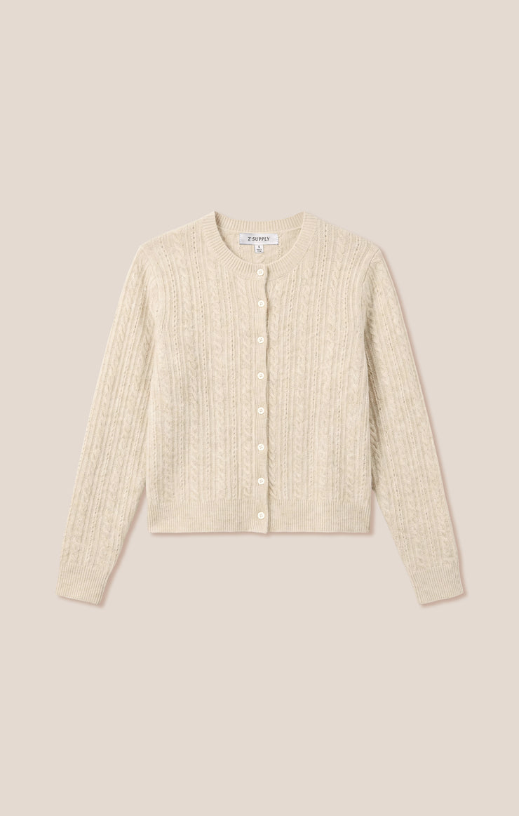 Sweaters Medina Cable Cardigan Cloud