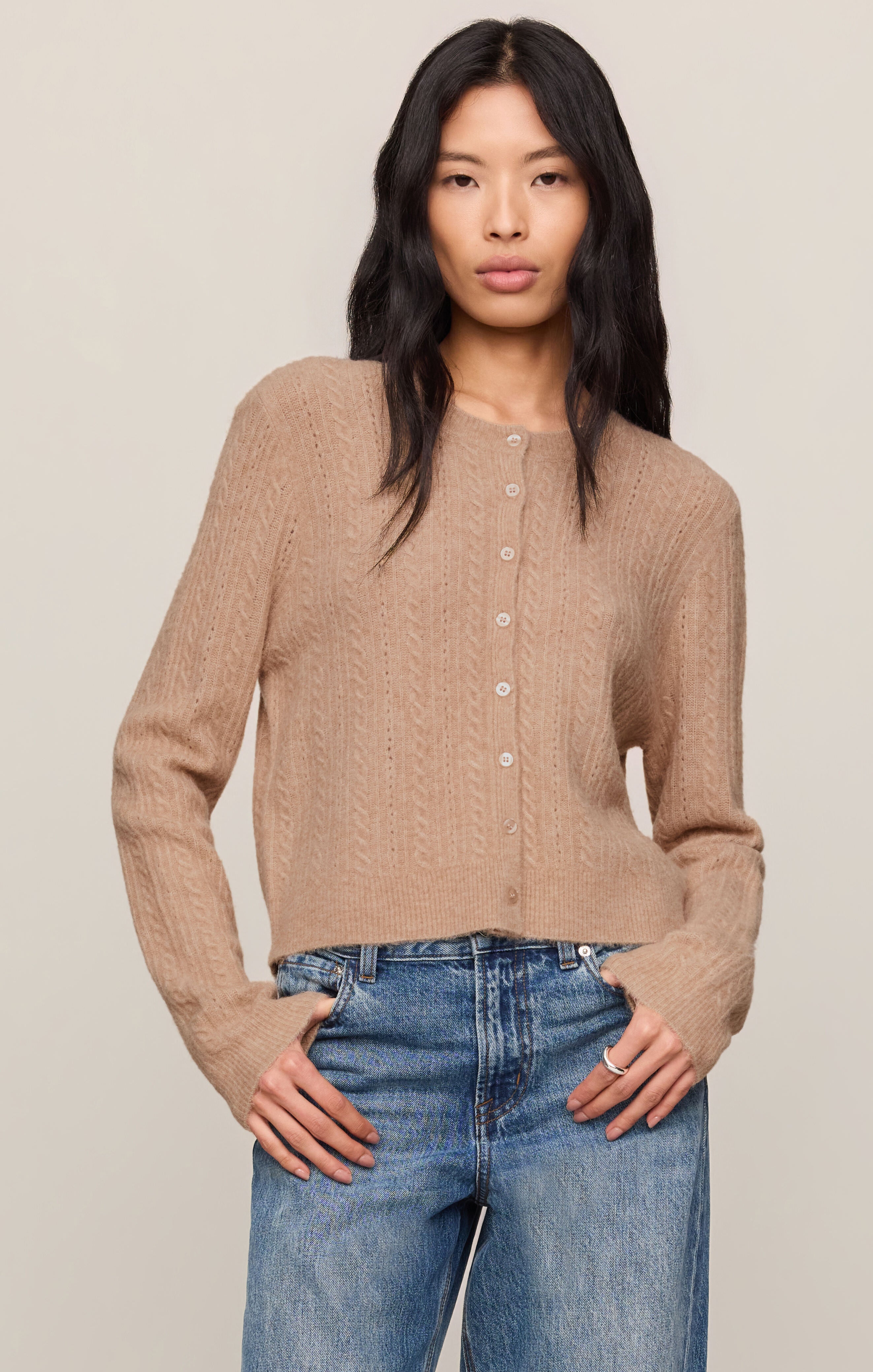 Medina Cable Cardigan