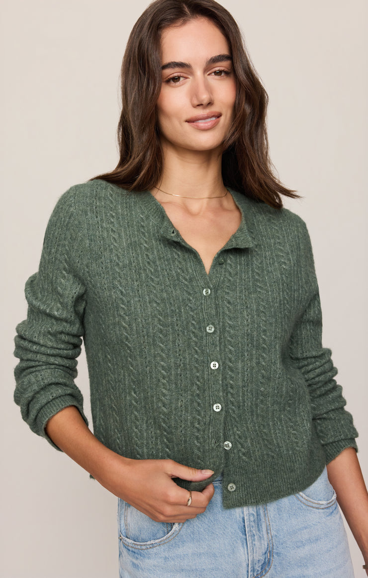 Sweaters Medina Cable Cardigan Monstera
