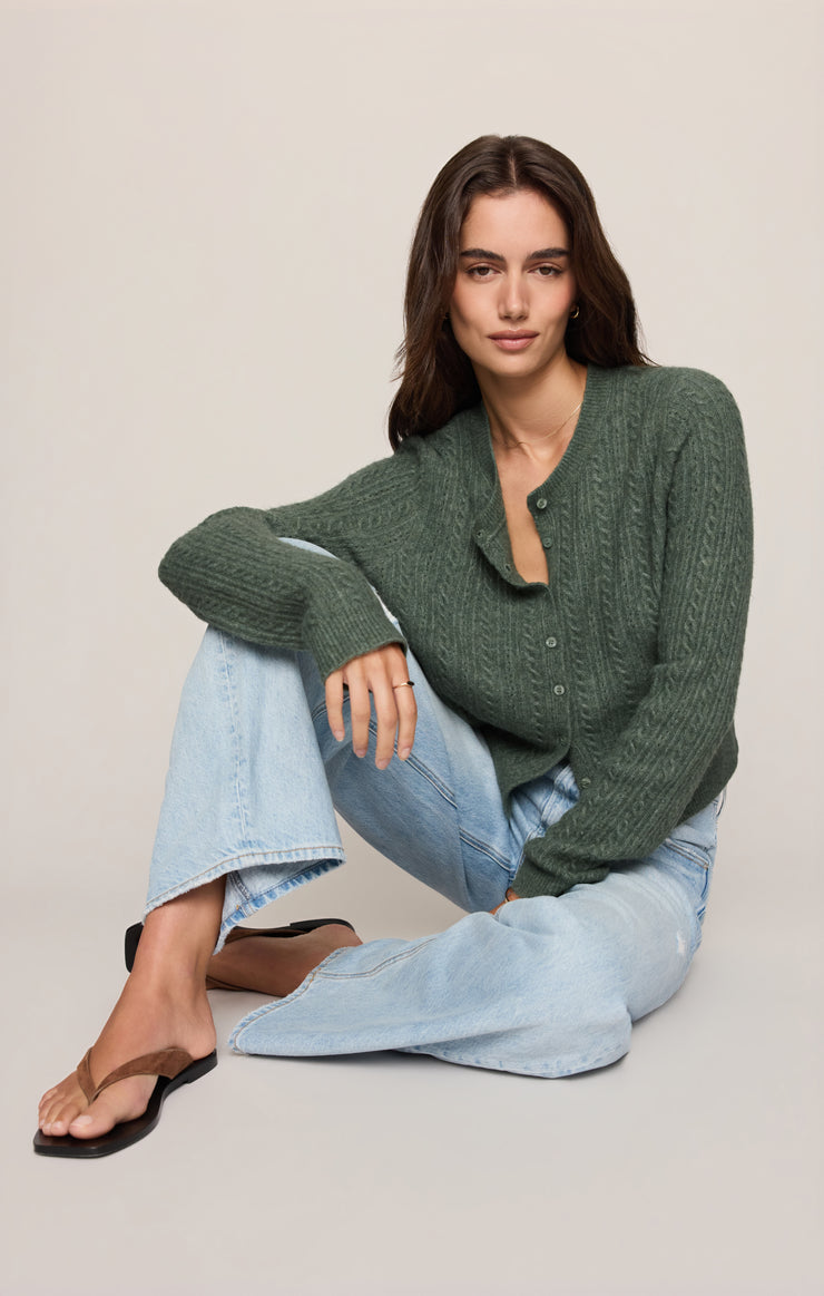 Medina Cable Cardigan