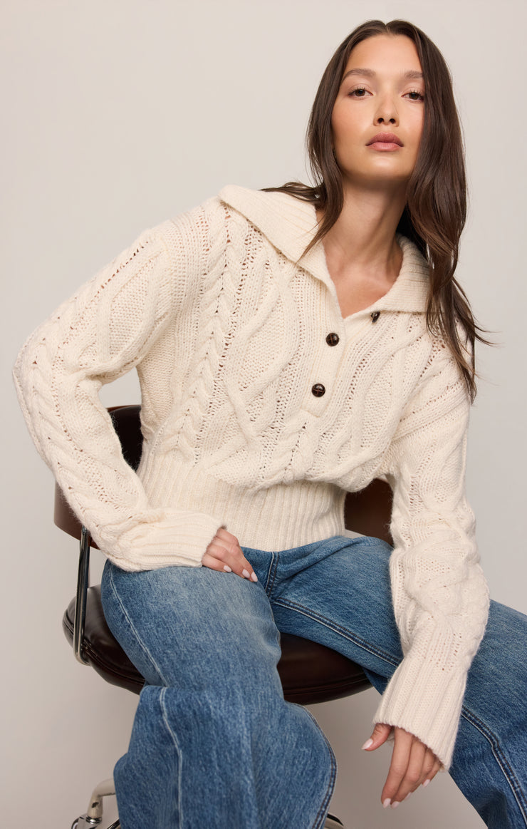 Sweaters Hartwell Cable Knit Sweater Sandstone